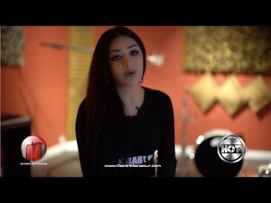 Ghezaal Enayat дар RaminMansour Production Studio