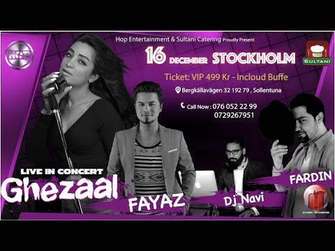Ghezaal Enayat Live In Stockholm